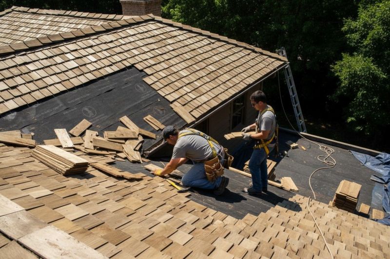 Wood Roofing Installation